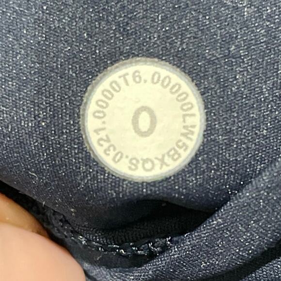 Lululemon Fast & Free Leggings Women's 0 Blue Pockets Running Activewear Gym - Picture 3 of 4